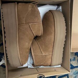 UGG mini platform boots